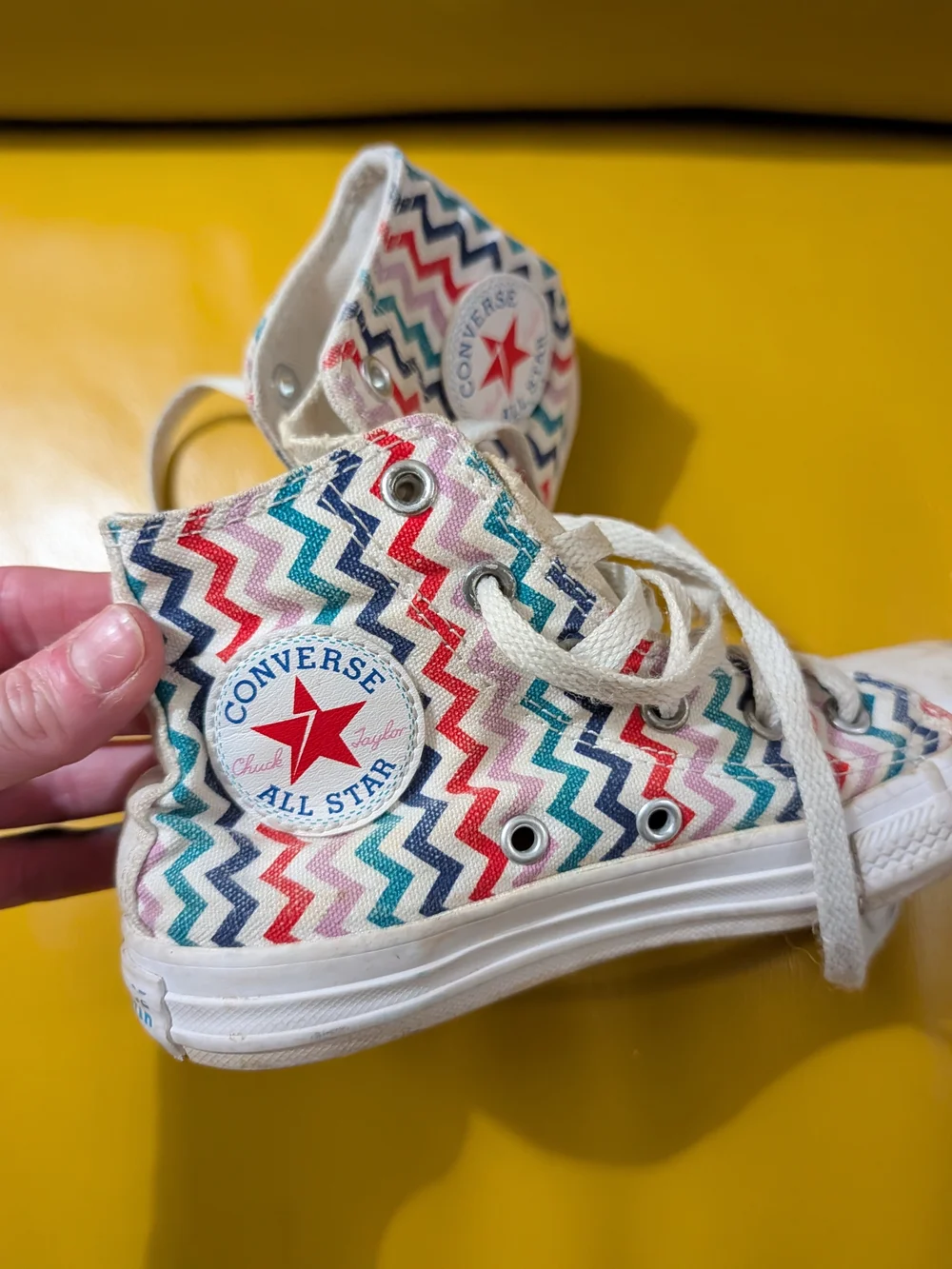 Converse Kids' All Star Zigzag High-Top Sneakers - Multi